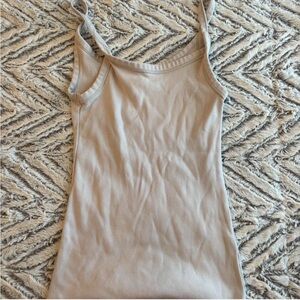 H&M light gray ribbed tank top